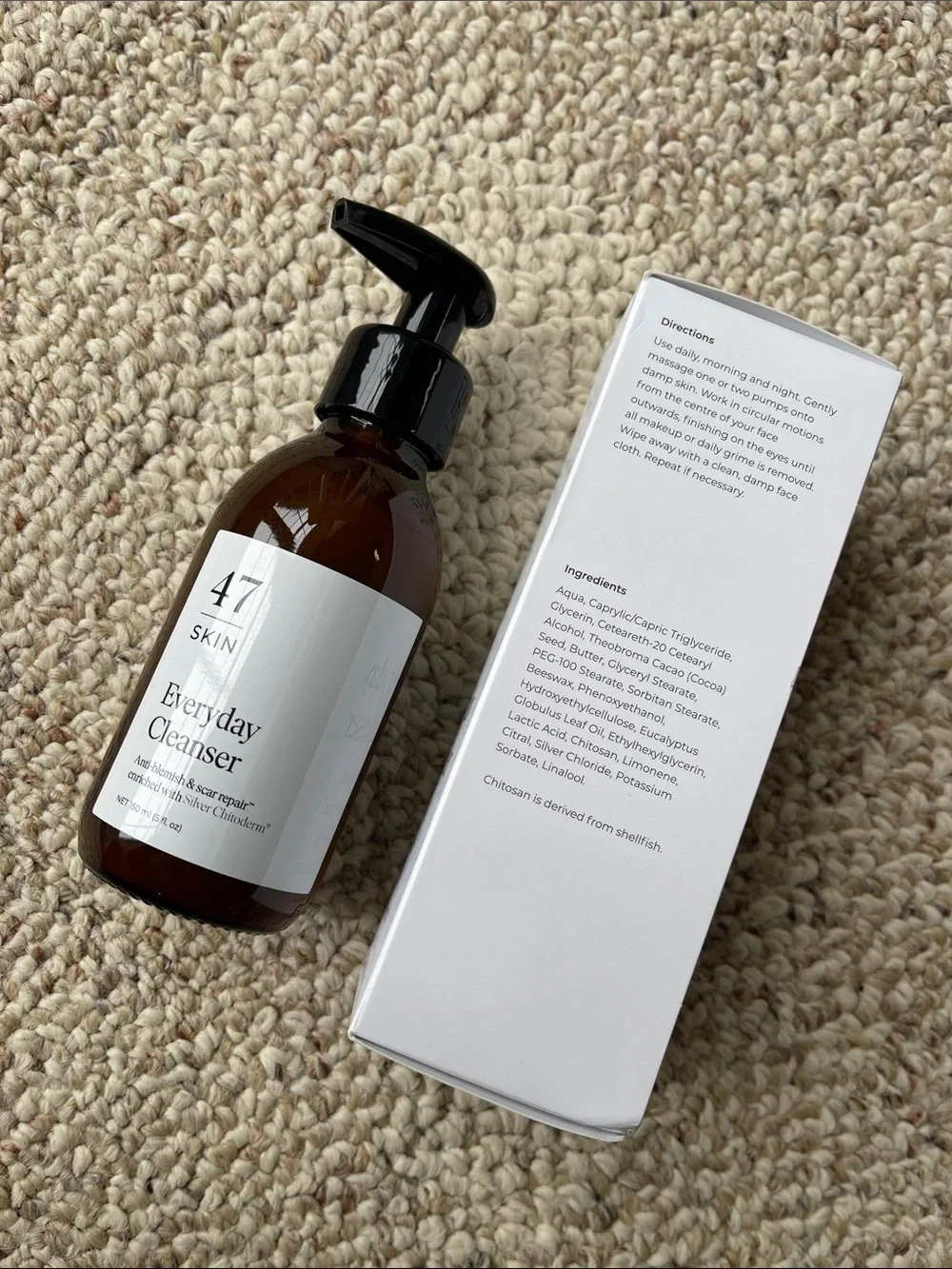 Skin Everyday Cleanser - White & Brown Packaging